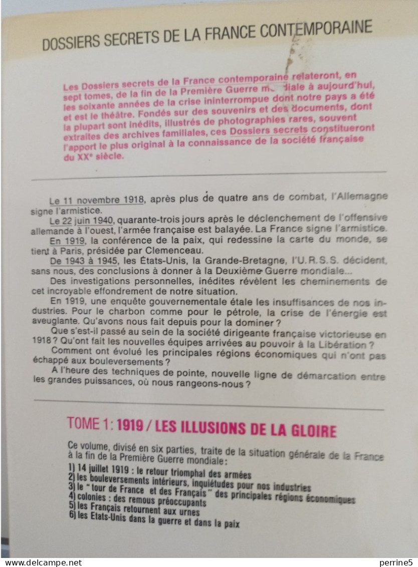 1919 : LES ILLUSIONS DE LA GLOIRE - Historia