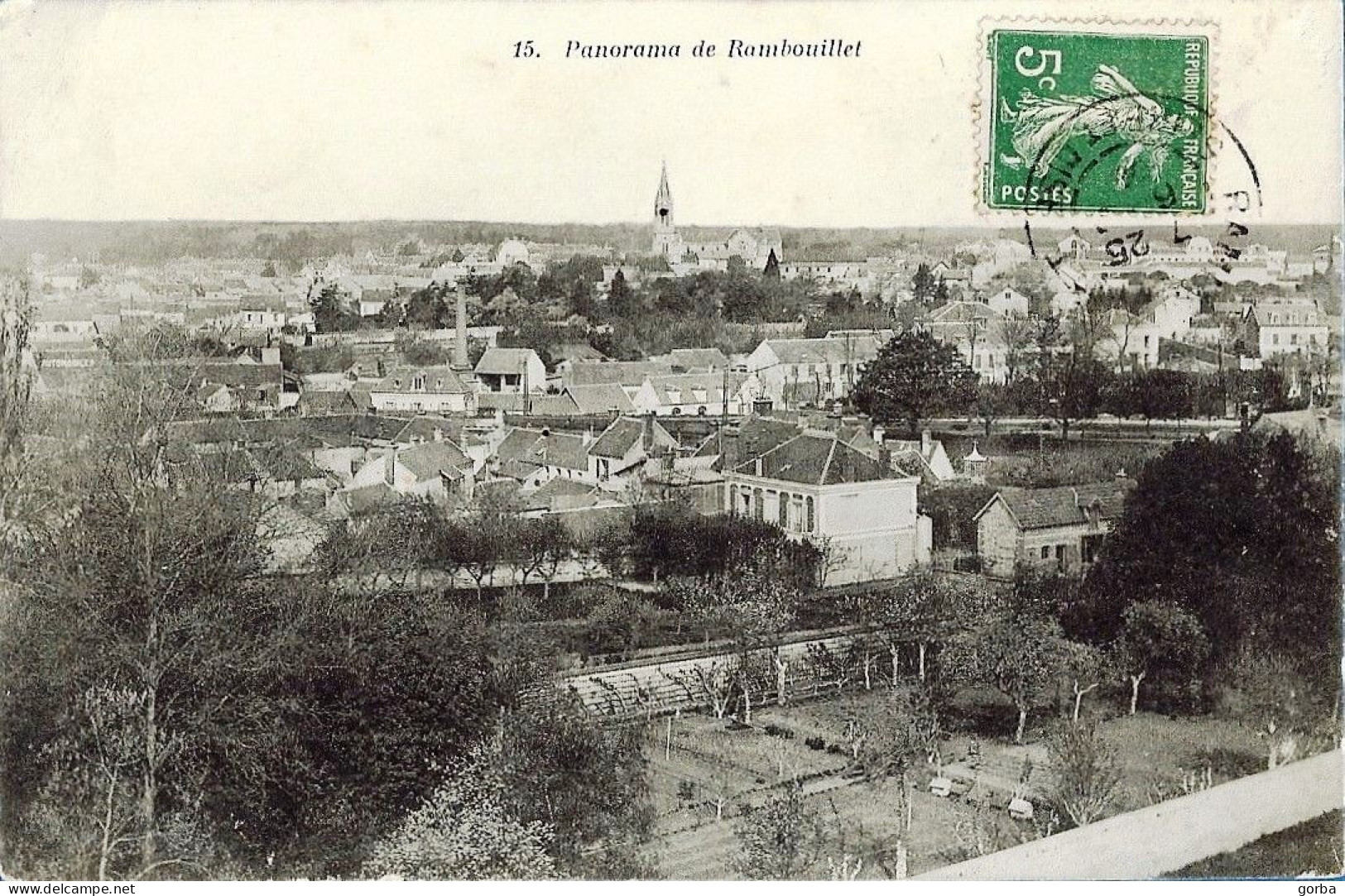 *CPA - 78 - RAMBOUILLET - Panorama - Rambouillet