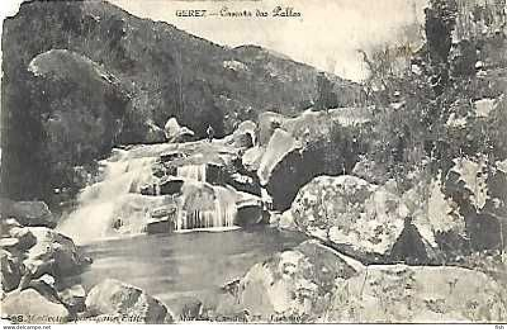 Portugal & Marcofilia, Gerez, Cascata Das Pallas, Ed. F. A. Martins, Lisboa 1908 (698) - Viana Do Castelo