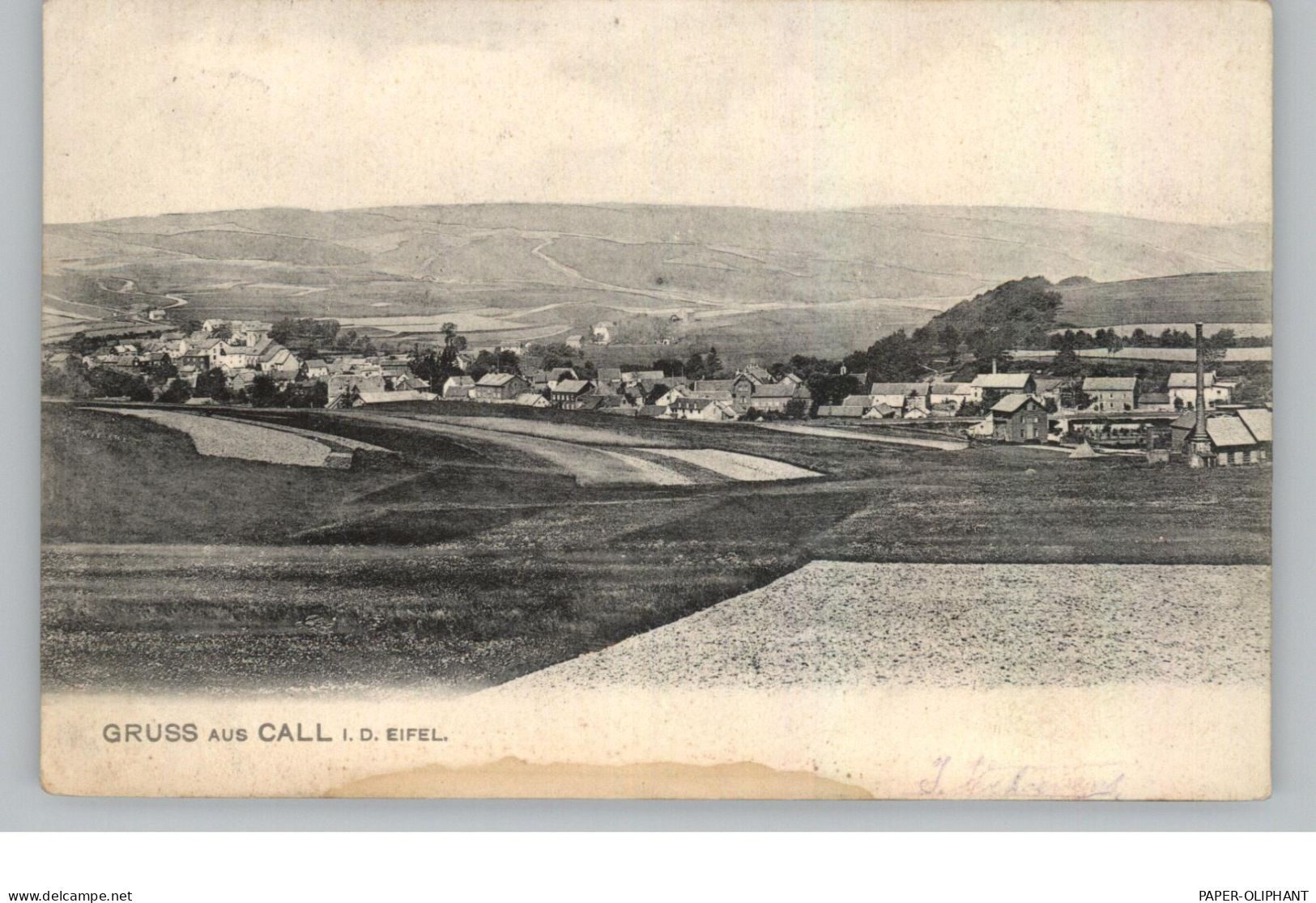 5370 KALL, Gruss Aus... Gesamtansicht 1908, Verlag Bruch - Euskirchen