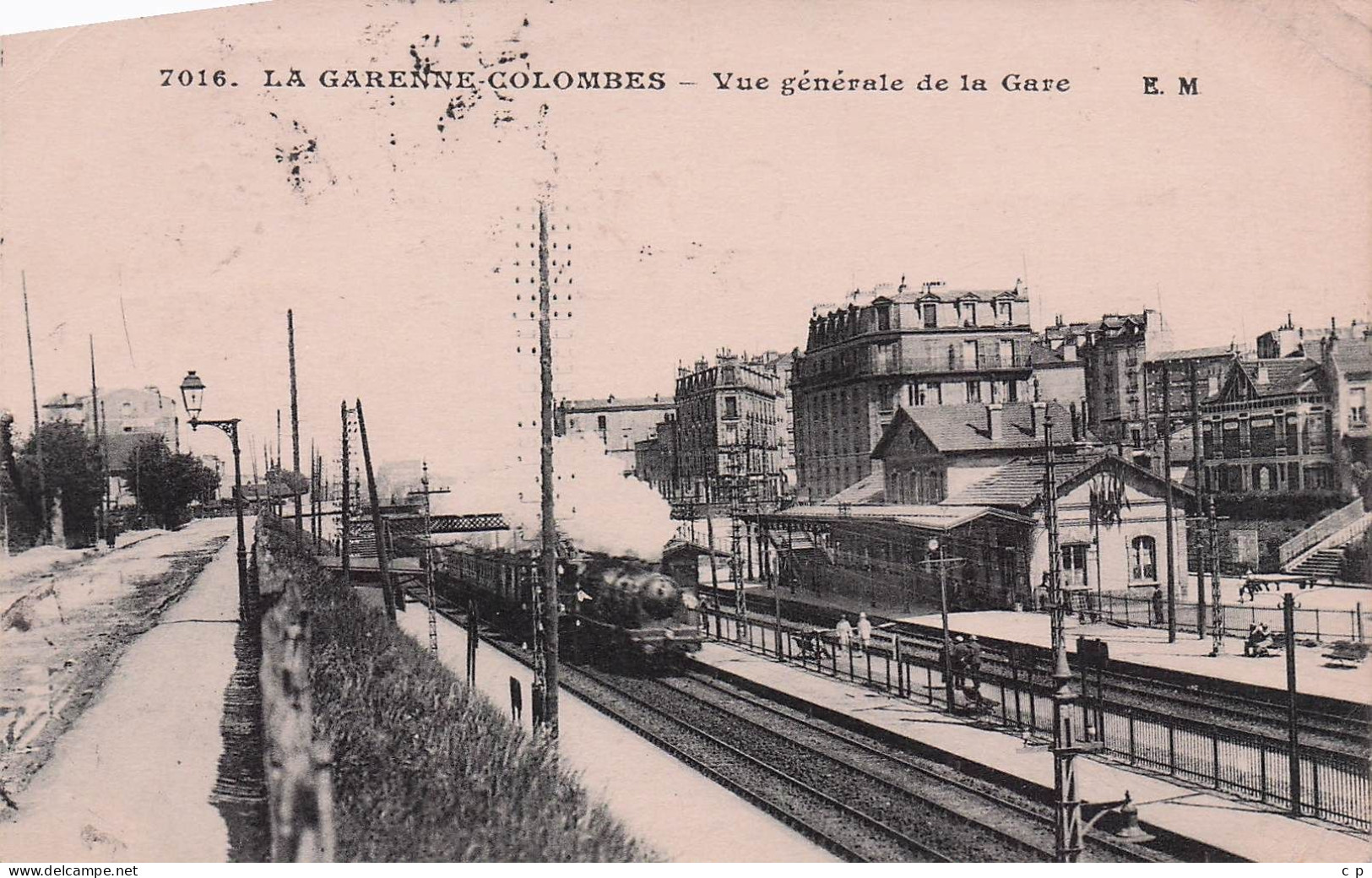 La Garenne Colombes - Vue Prise De La Gare - CPA °J - La Garenne Colombes