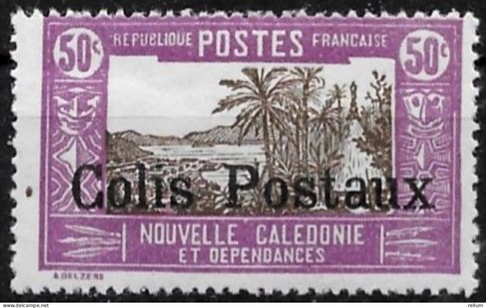 Nouvelle Calédonie 1930 Colis Postaux - Yvert Et Tellier Nr. 4 - Michel Nr. Paketmarken 4 * - Sonstige & Ohne Zuordnung