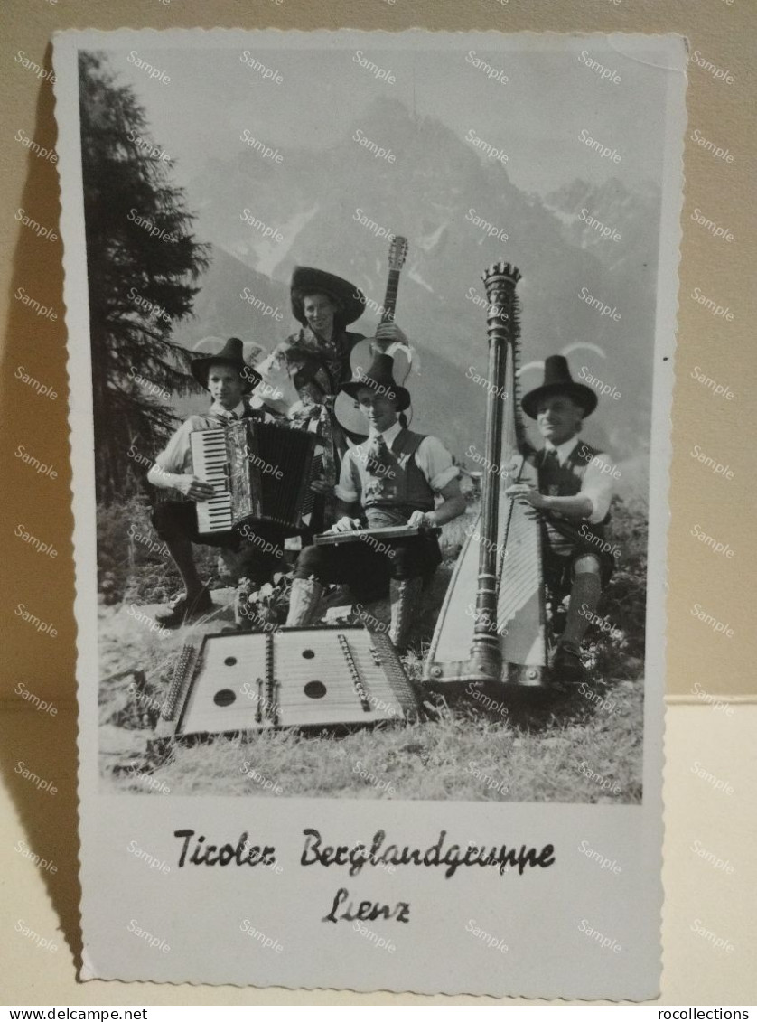 Italy Or Austria Tiroler Berglandgruppe Lienz. Merano Do Forst 1951. Signed, See Back - Musik Und Musikanten