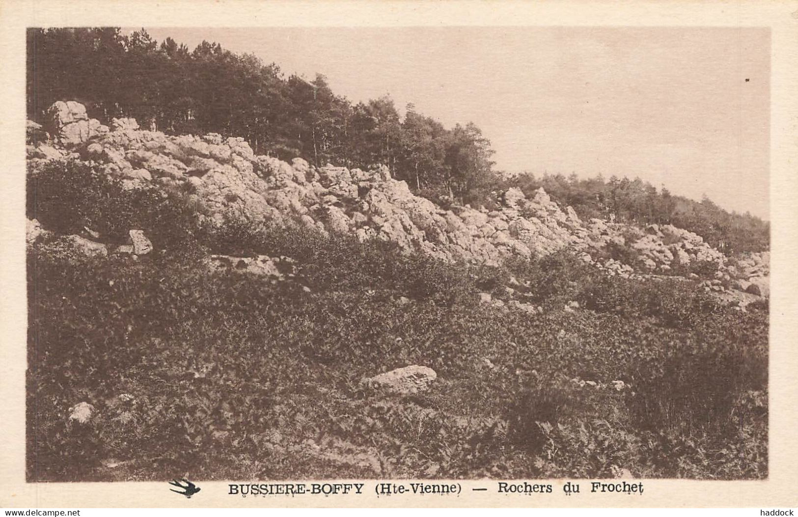 BUSSIERE BOFFY : ROCHERS DU FROCHET - Bussiere Poitevine