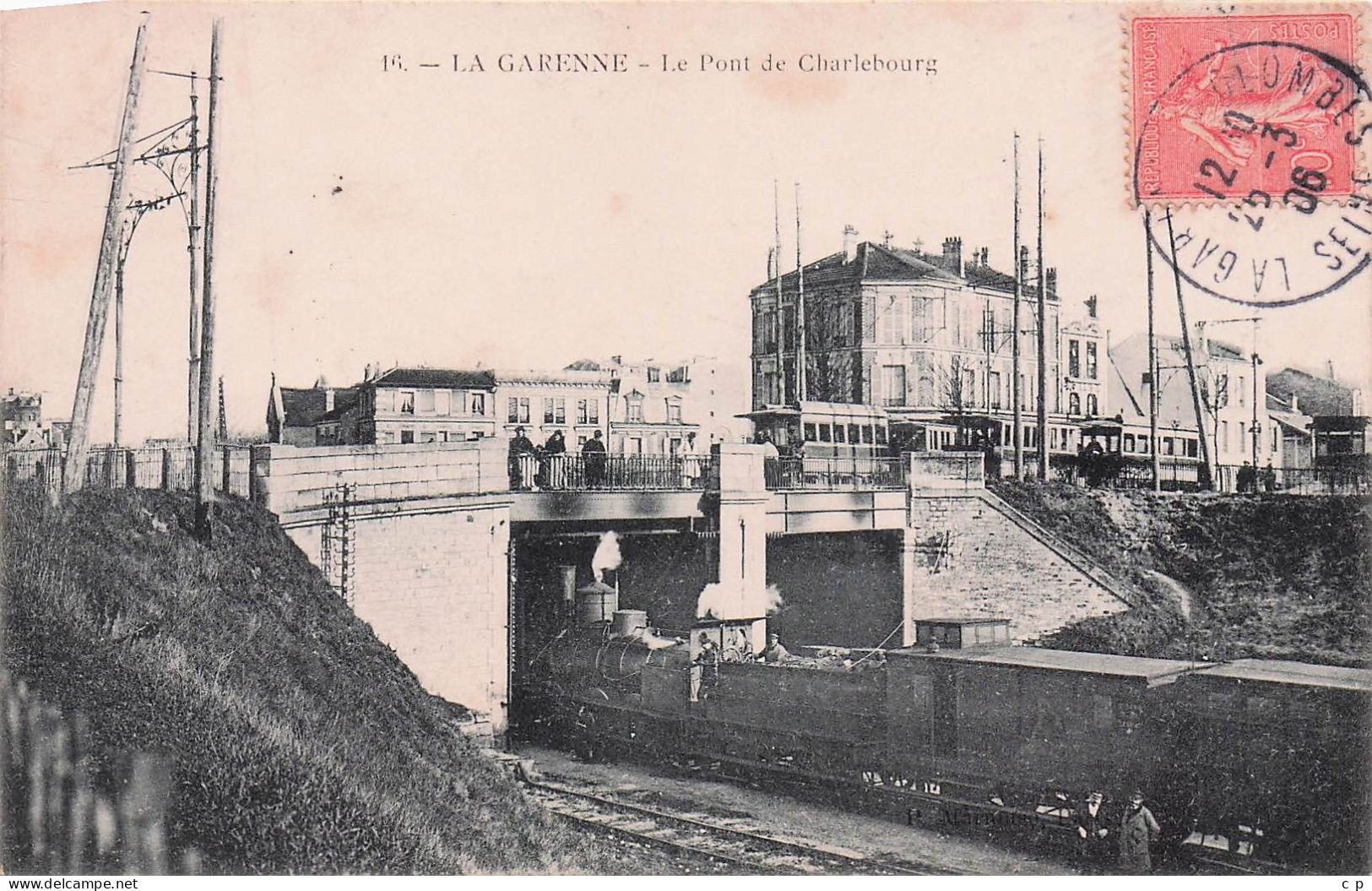 La Garenne Colombes - Le Pont De Charlebourg - CPA °J - La Garenne Colombes