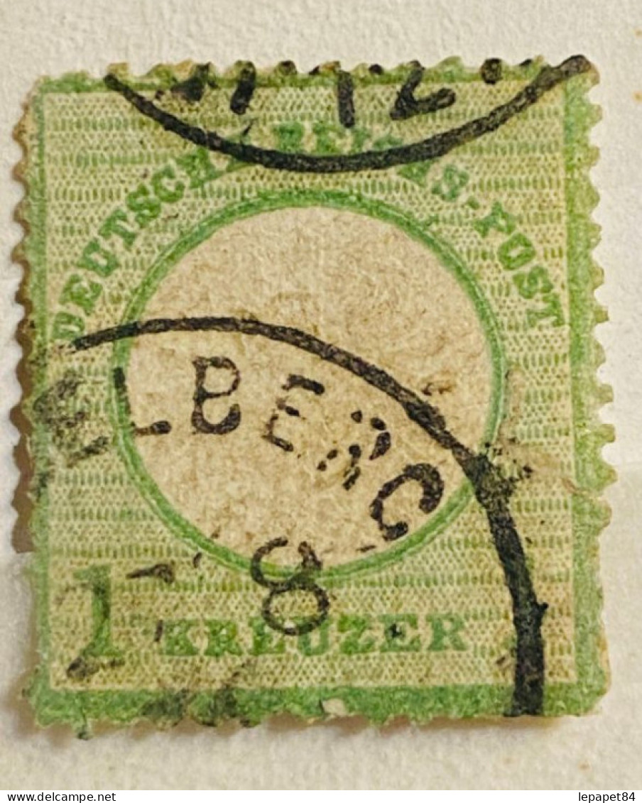Allemagne YT N° 20 Oblitéré/used 2nd Choix (timbre D'attente) - Used Stamps