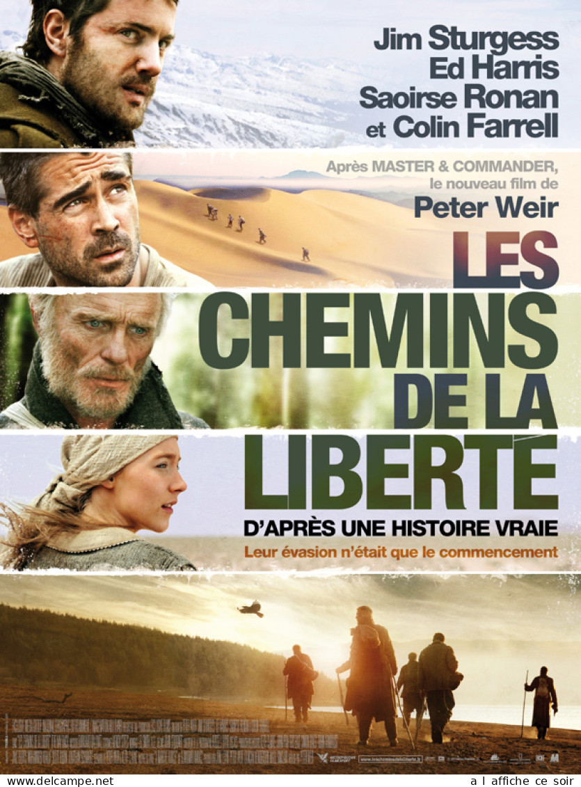 Affiche Cinéma Orginale Film LES CHEMINS DE LA LIBERTÉ 120x160cm - Posters