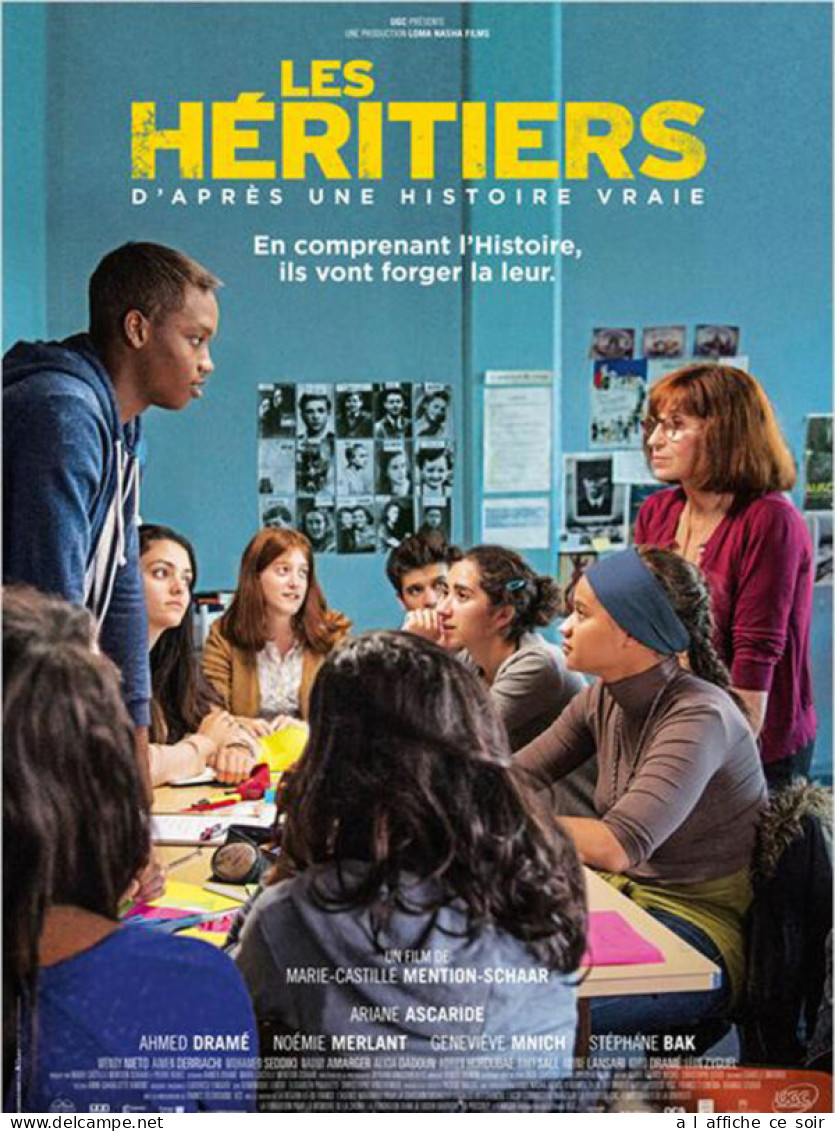 Affiche Cinéma Orginale Film LES HÉRITIERS 40x60cm - Afiches & Pósters