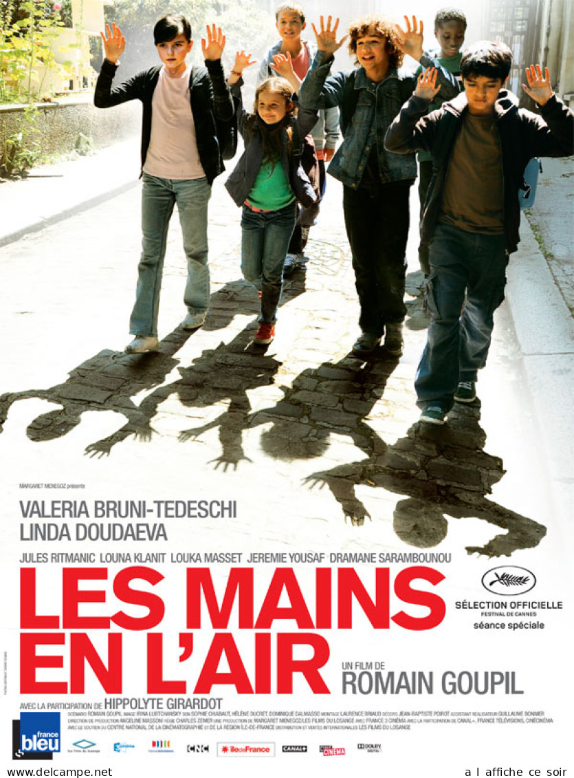 Affiche Cinéma Orginale Film LES MAINS EN L'AIR 120x160cm - Posters