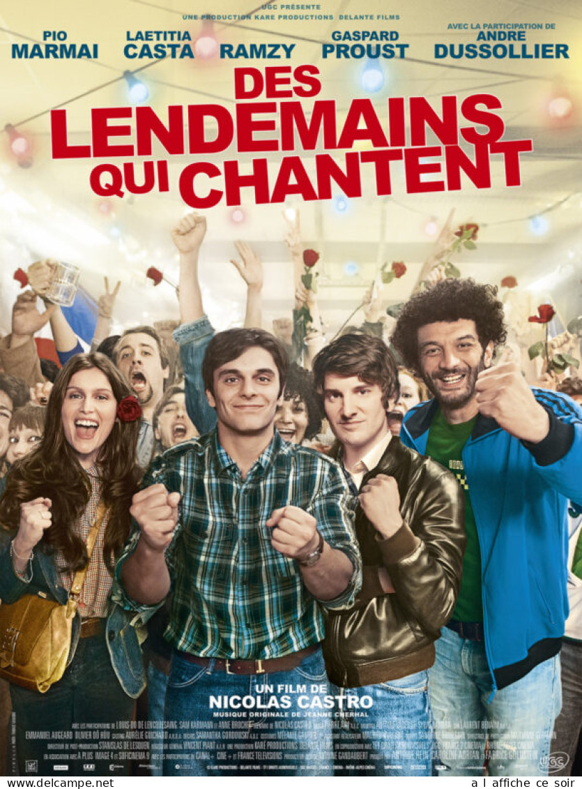 Affiche Cinéma Orginale Film DES LENDEMAINS QUI CHANTENT 40x60cm - Plakate & Poster