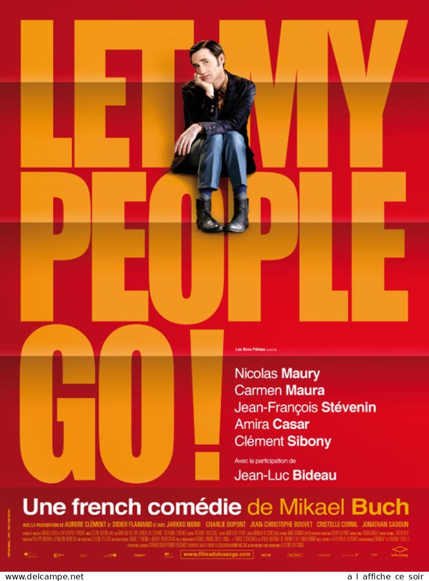 Affiche Cinéma Orginale Film LET MY PEOPLE GO! 120x160cm - Posters