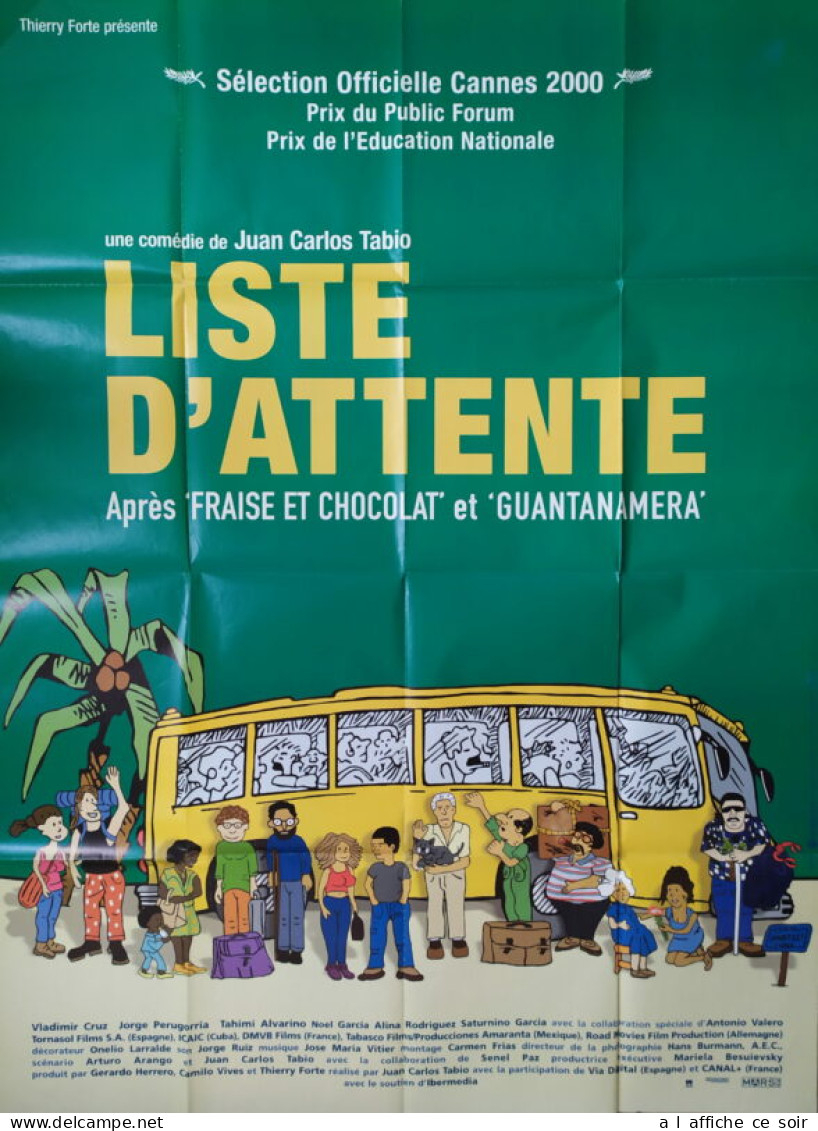 Affiche Cinéma Orginale Film LISTE D'ATTENTE 120x160cm - Posters