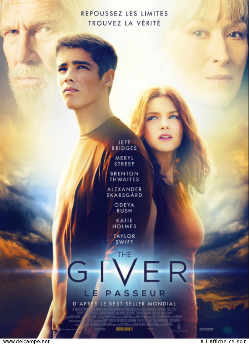 Affiche Cinéma Orginale Film THE GIVER - LE PASSEUR 40x60cm - Afiches & Pósters