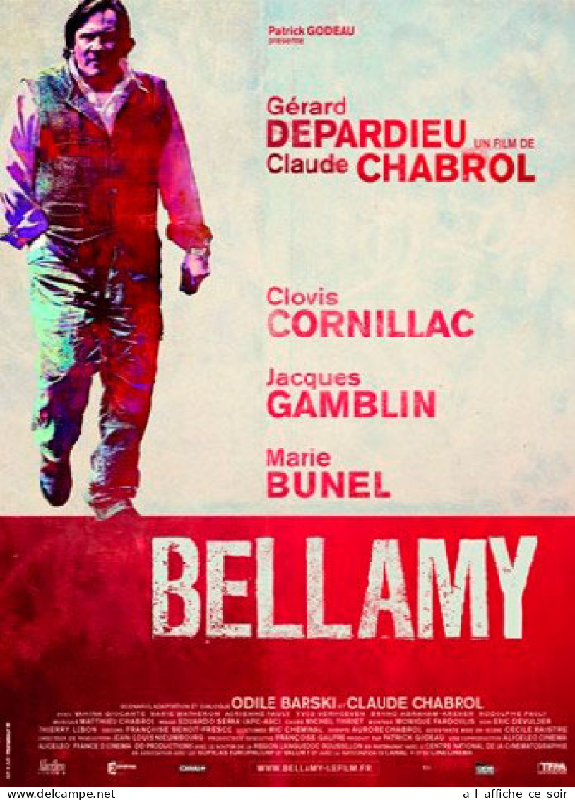 Affiche Cinéma Orginale Film BELLAMY 40x60cm - Posters