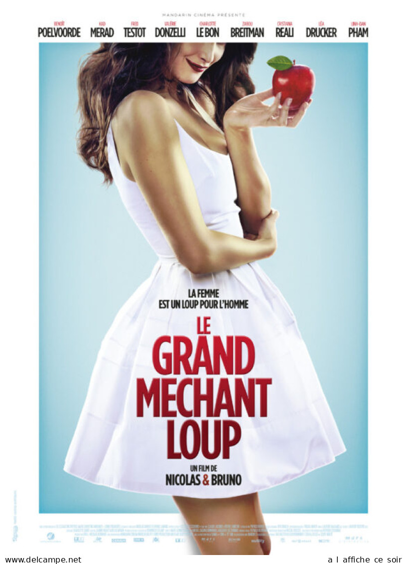Affiche Cinéma Orginale Film LE GRAND MÉCHANT LOUP 120x160cm - Affiches & Posters