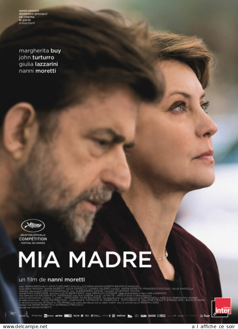 Affiche Cinéma Orginale Film MIA MADRE 40x60cm - Plakate & Poster