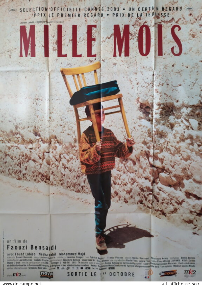 Affiche Cinéma Orginale Film MILLE MOIS 120x160cm - Afiches & Pósters