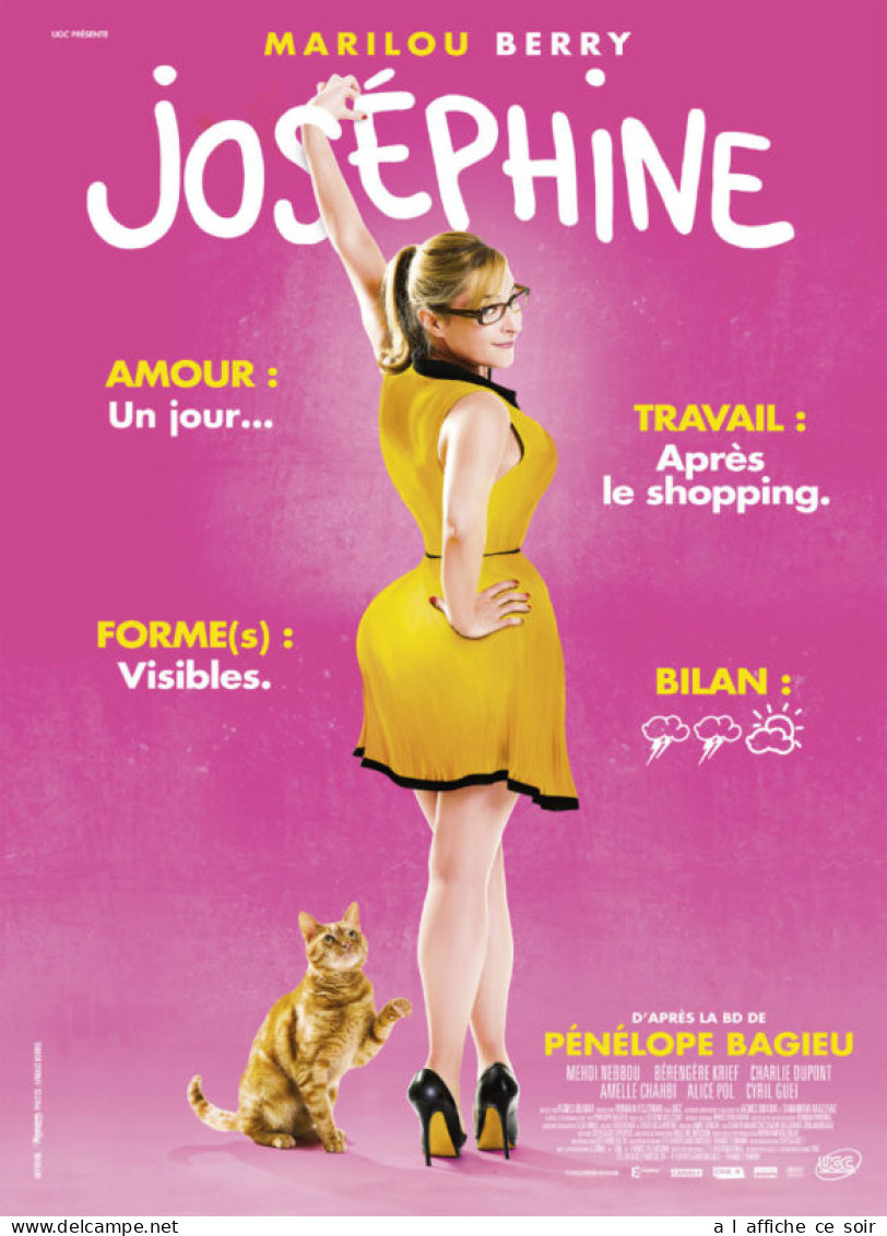 Affiche Cinéma Orginale Film JOSÉPHINE 120x160cm - Afiches & Pósters