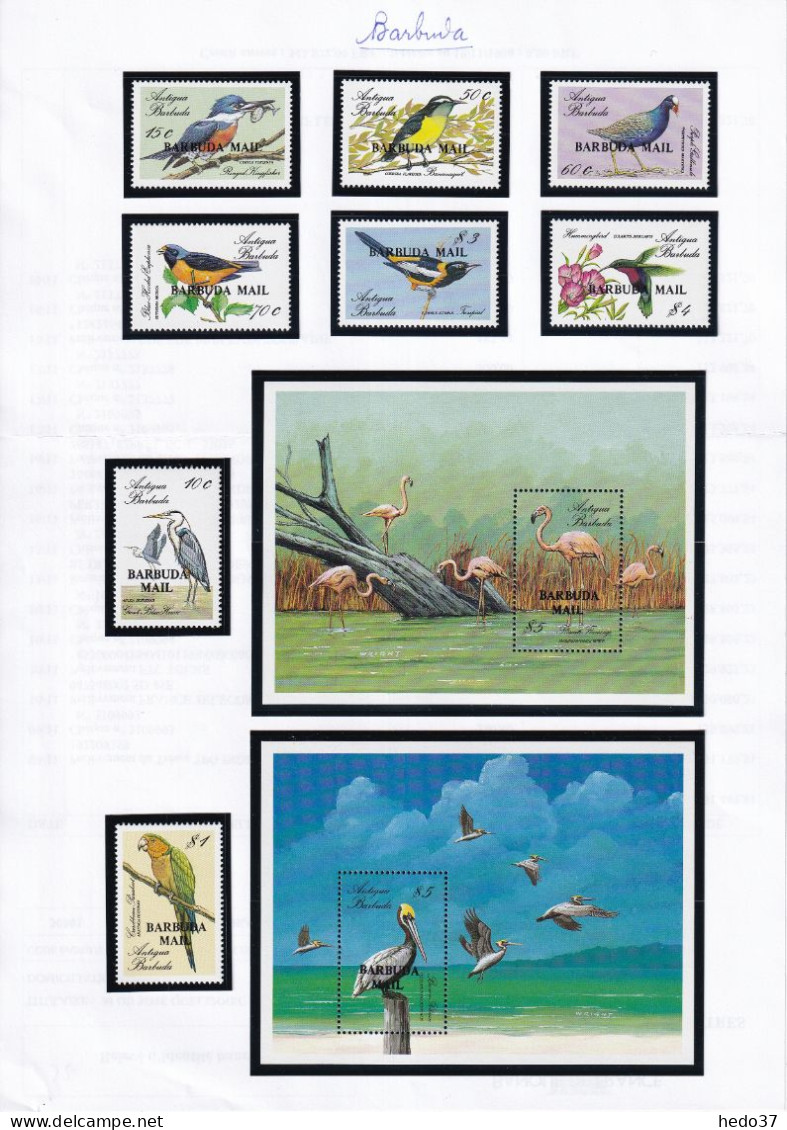 Barbuda - Collection Vendue Page Par Page - Oiseaux - Neufs ** Sans Charnière - TB - Antigua And Barbuda (1981-...)