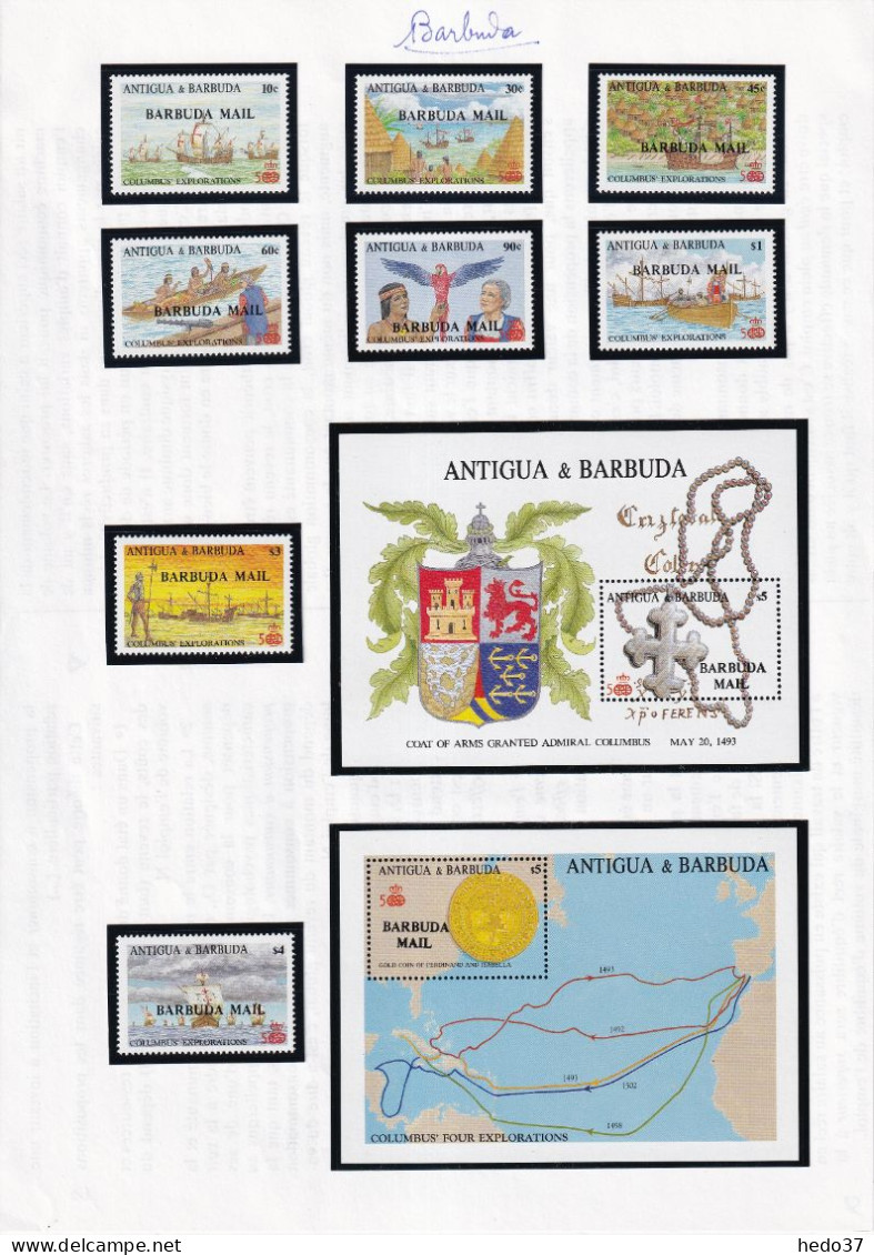 Barbuda - Collection Vendue Page Par Page - Neufs ** Sans Charnière - TB - Antigua And Barbuda (1981-...)