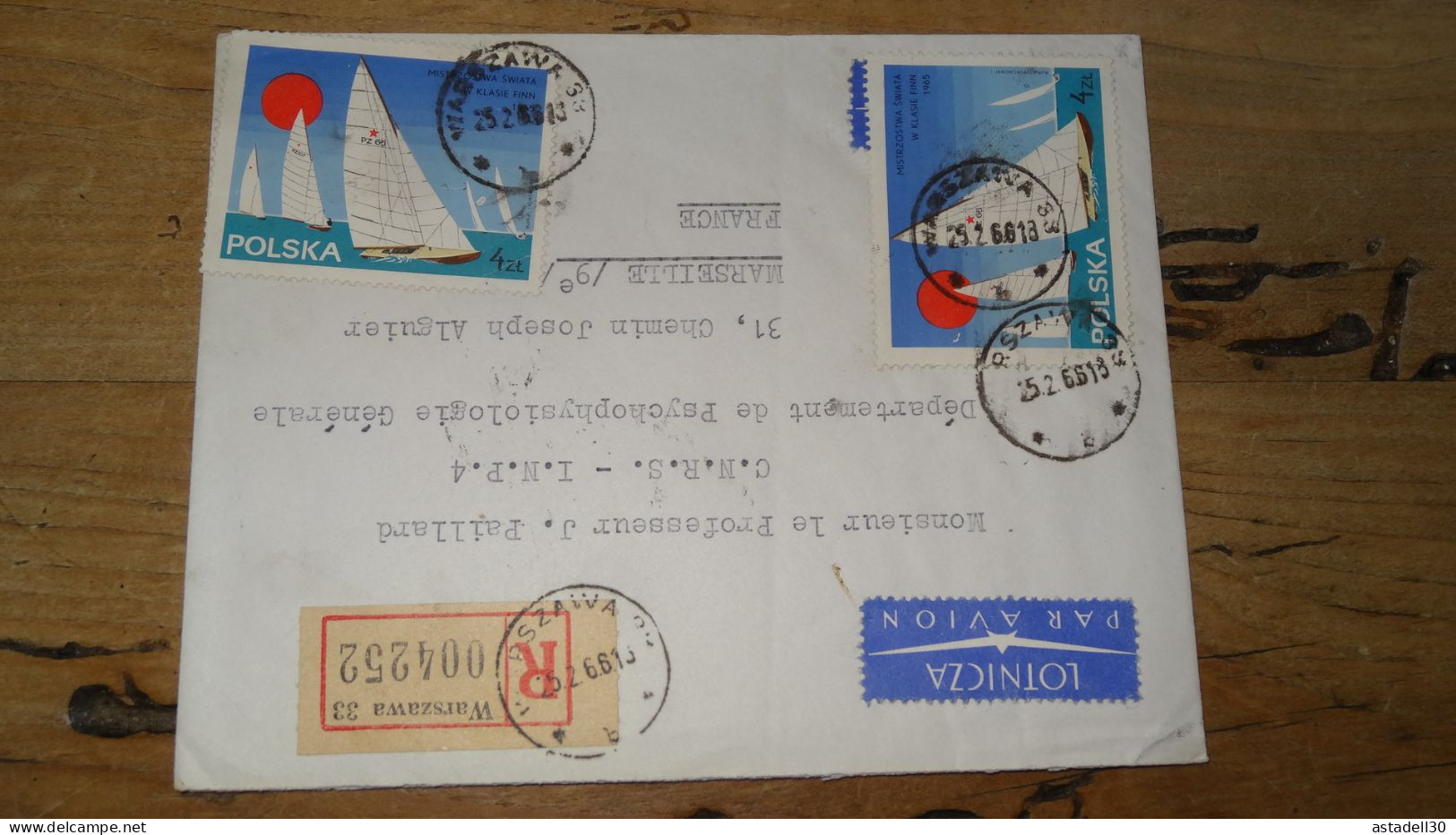 Enveloppe POLSKA, Recommandé 1966  ............ Boite1 .............. 240424-285 - Storia Postale