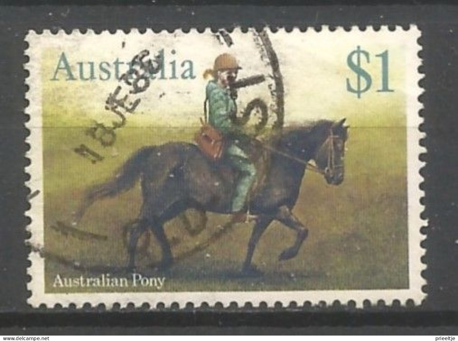 Australia 1986 Horses Y.T. 947 (0) - Gebruikt