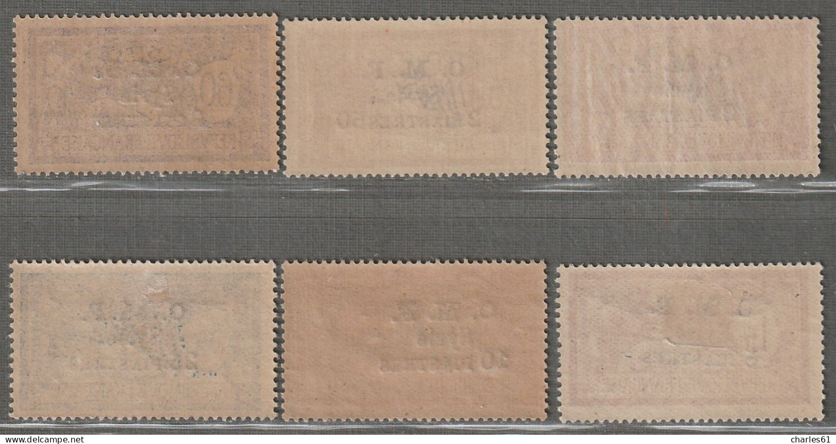 SYRIE - N°68/73 **/* (1920) - Unused Stamps