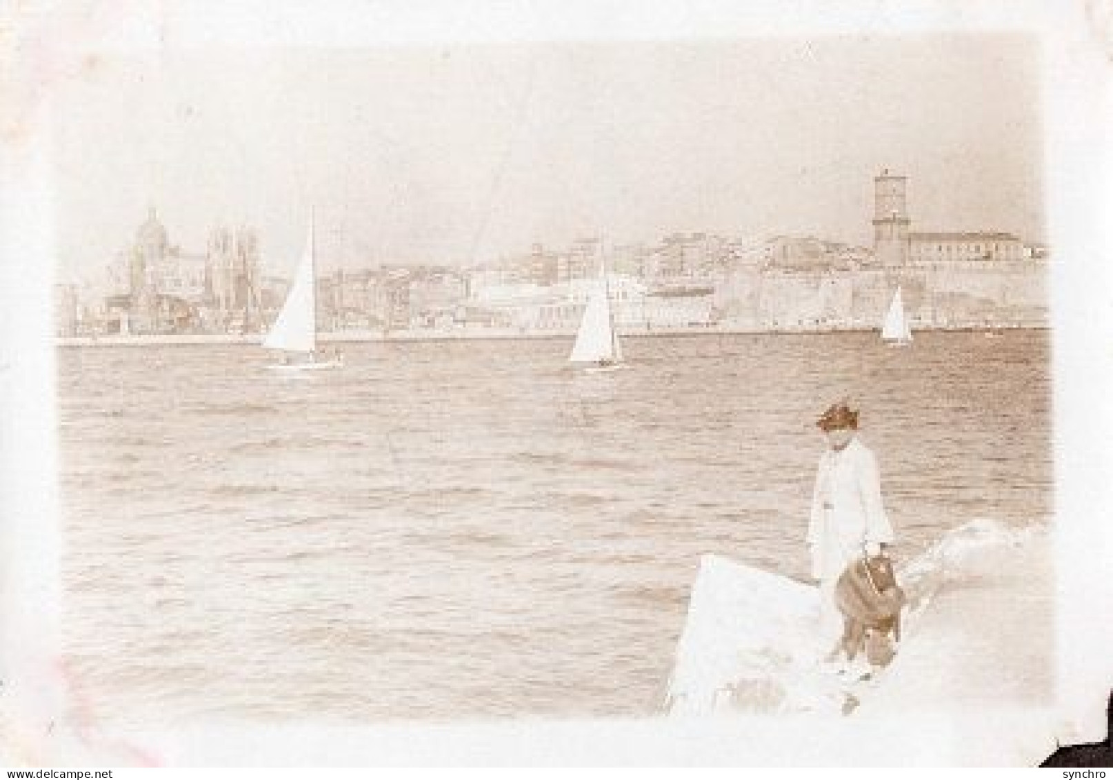 Photo  : La Cathedrale , Le Fort St Jean 1936 Format 6x9 - Peyrolles