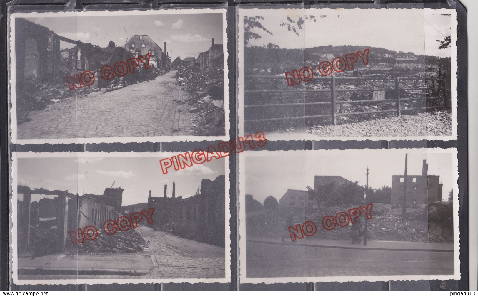 Allemagne Post WW2 Reconstruction Pont Chemin De Fer Ville Bombardement Alentours Memmingen Augsbourg Ou ?? - Trains