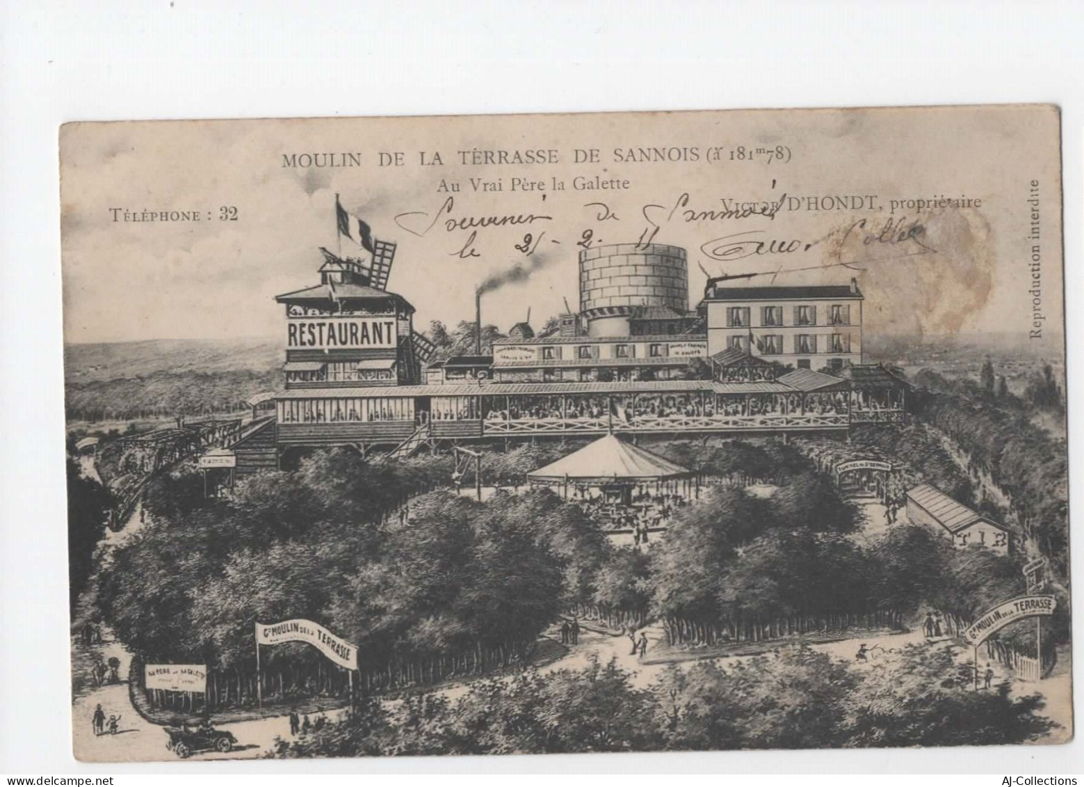 AJC - Moulin De La Tarrasse De Sannois - Au Vrai Pere La Galette - Sannois