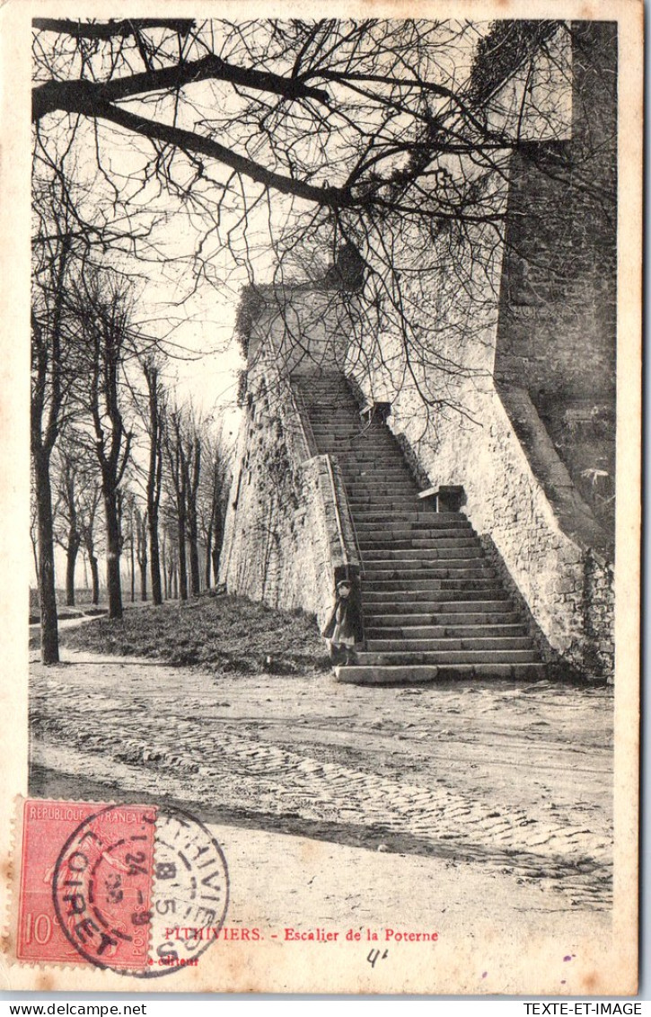 45 PITHIVIERS - Vue D'ensemble De L'escalier De La Poterne -  - Pithiviers