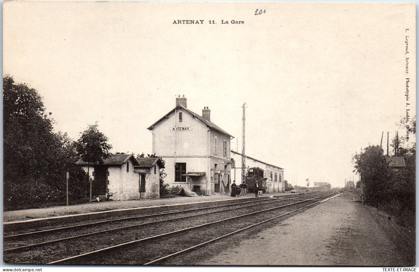 45 ARTENAY - La Gare - - Artenay