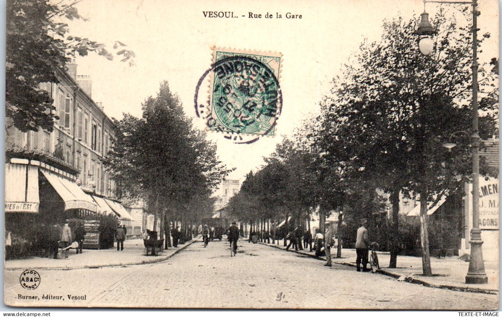 70 VESOUL - Perspective De La Rue De La Gare  - Vesoul