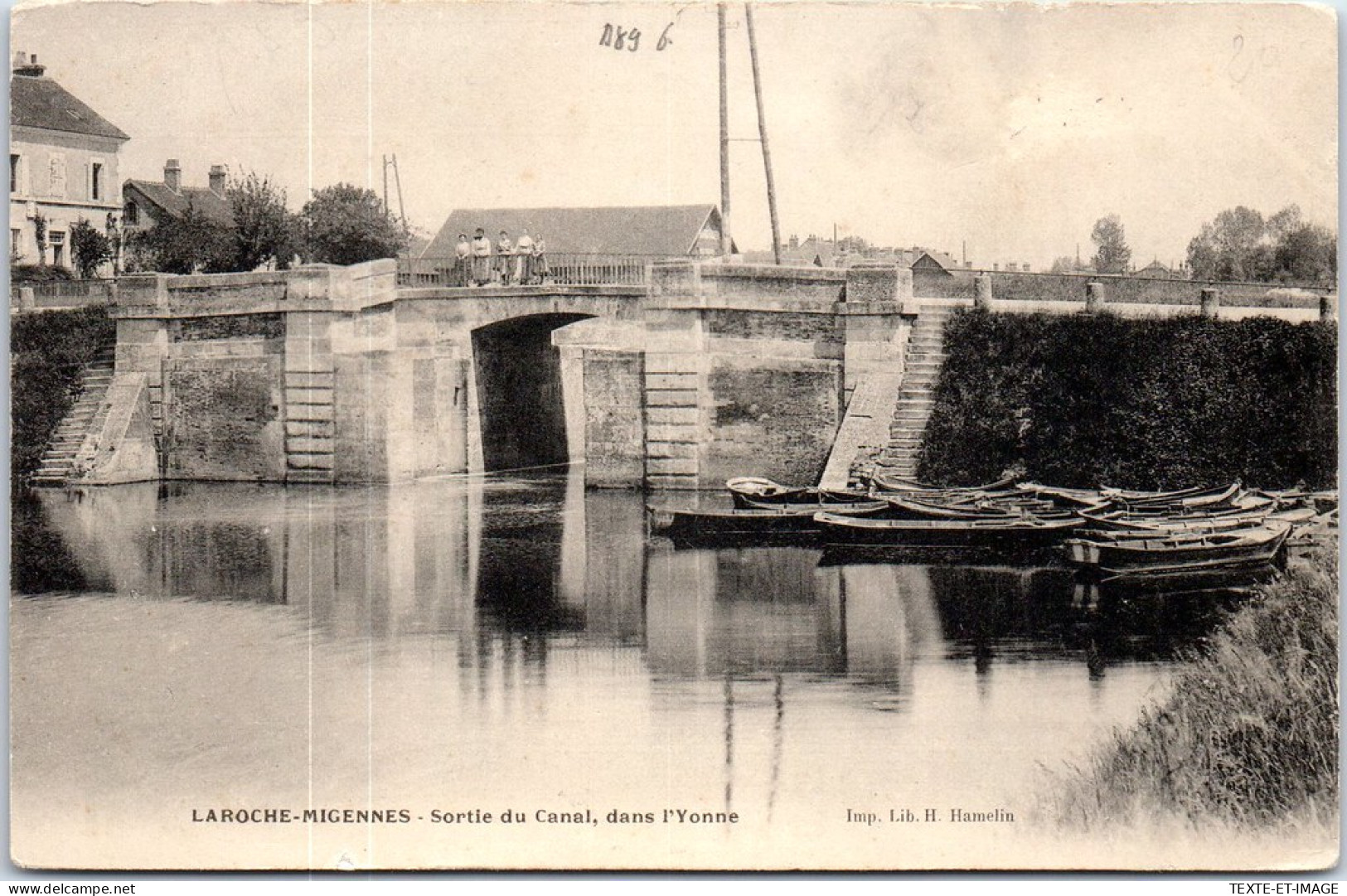 89 LAROCHE MIGENNES - Sortie Du Canal Dans L'yonne. - Migennes