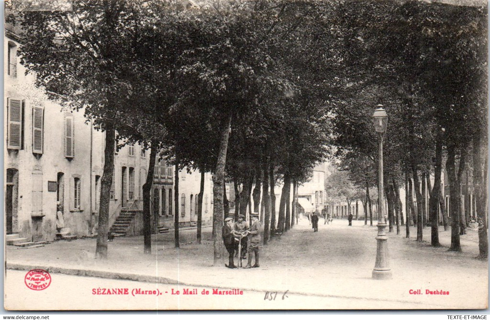 51 SEZANNE - Le Mail De Marseille. - Sezanne
