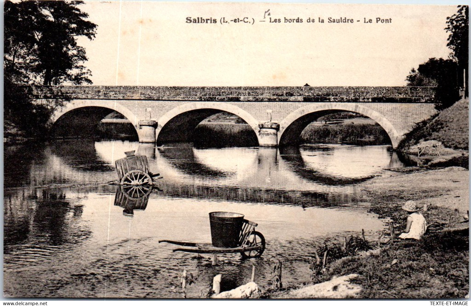 41 SALBRIS -- Les Bords De La Sauldre, Le Pont -  - Salbris