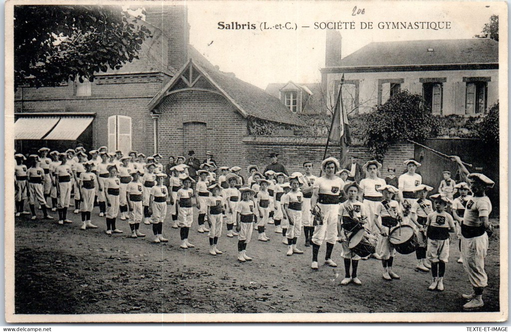 41 SALBRIS -- Ensemble De La Societe De Gymnastique. - Salbris