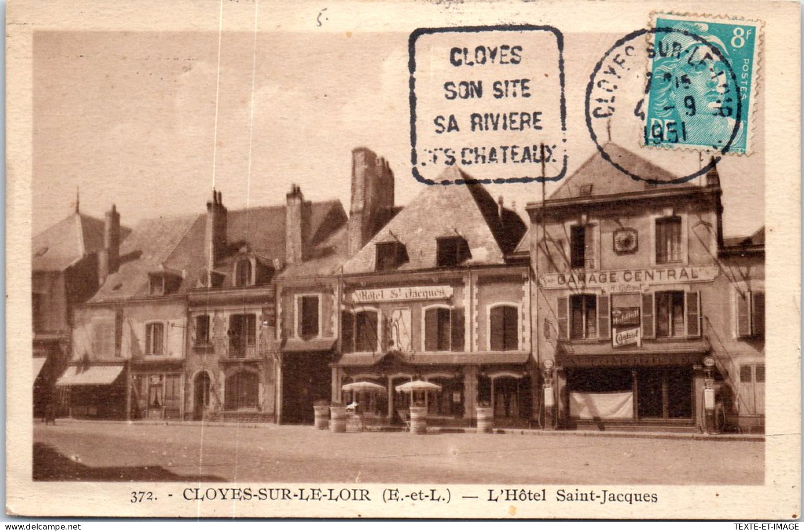 28 CLOYES -- Vue D'ensemble De L'hotel Saint Jacques. - Cloyes-sur-le-Loir