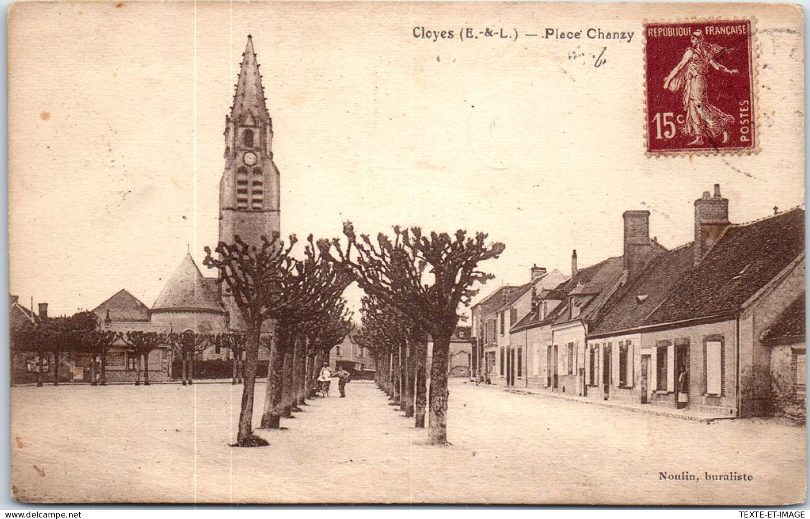 28 CLOYES -- Vue De La Place Chanzy -- - Cloyes-sur-le-Loir