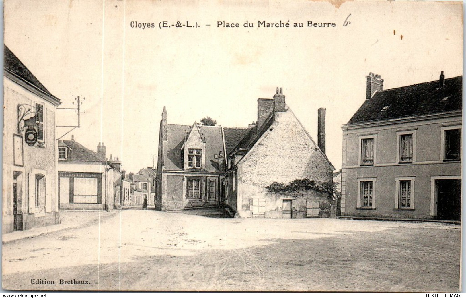 28 CLOYES -- Place Du Marche Au Beurre  - Cloyes-sur-le-Loir