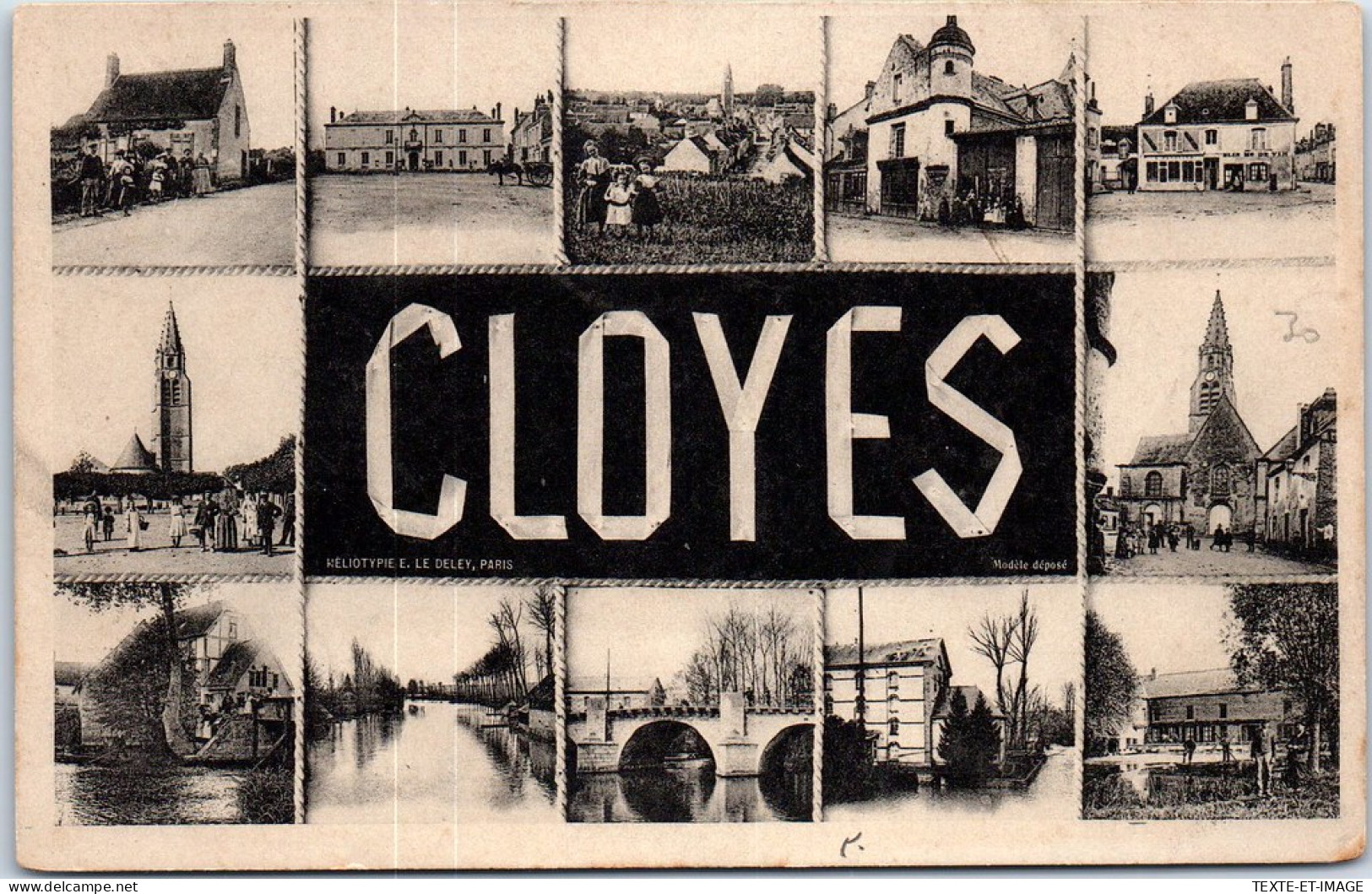 28 CLOYES -- Divers Vues De La Localite -  - Cloyes-sur-le-Loir