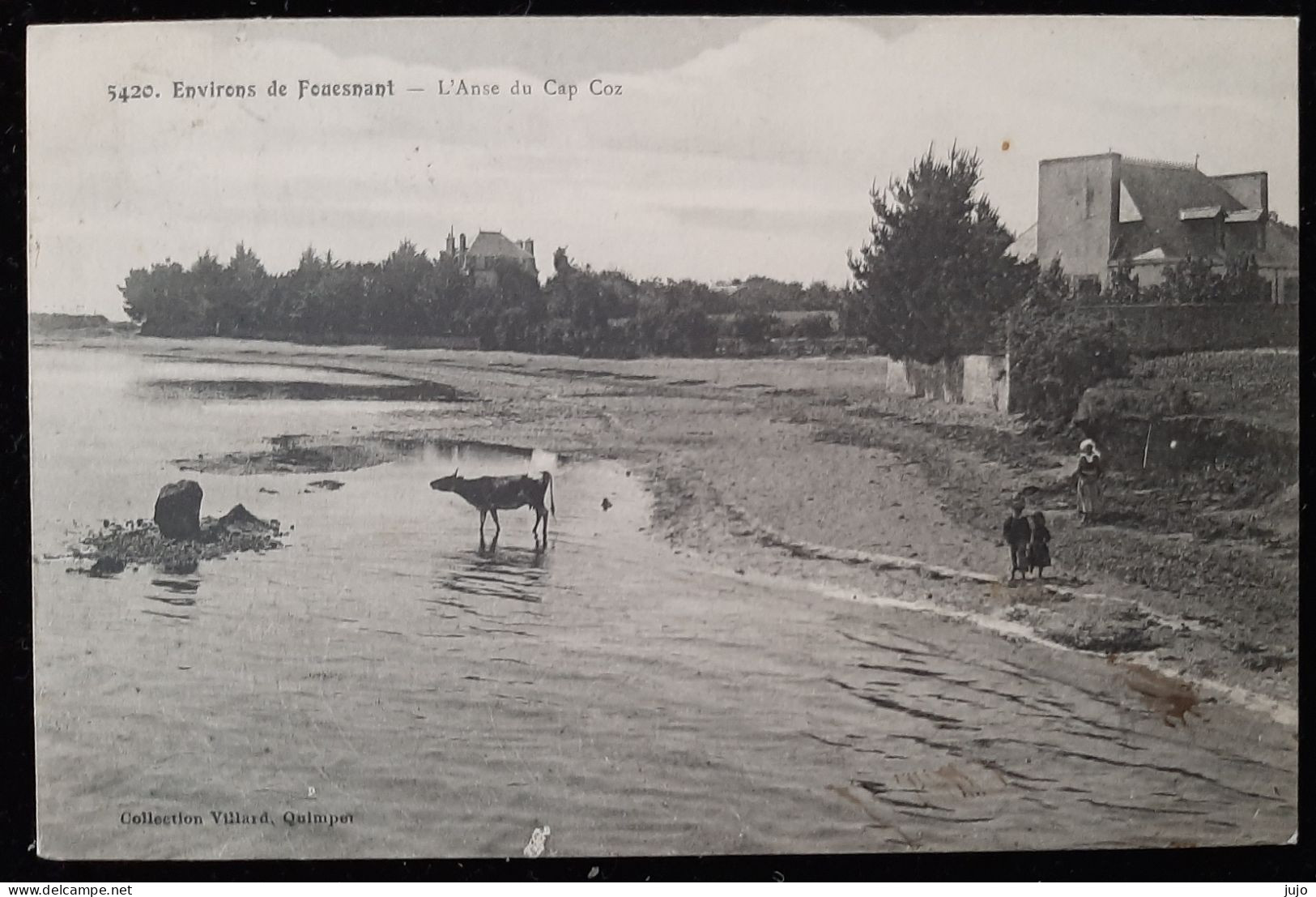 29 - Environ De Fouesnant - L'Anse Du Cap Coz - Collection Villard - Fouesnant