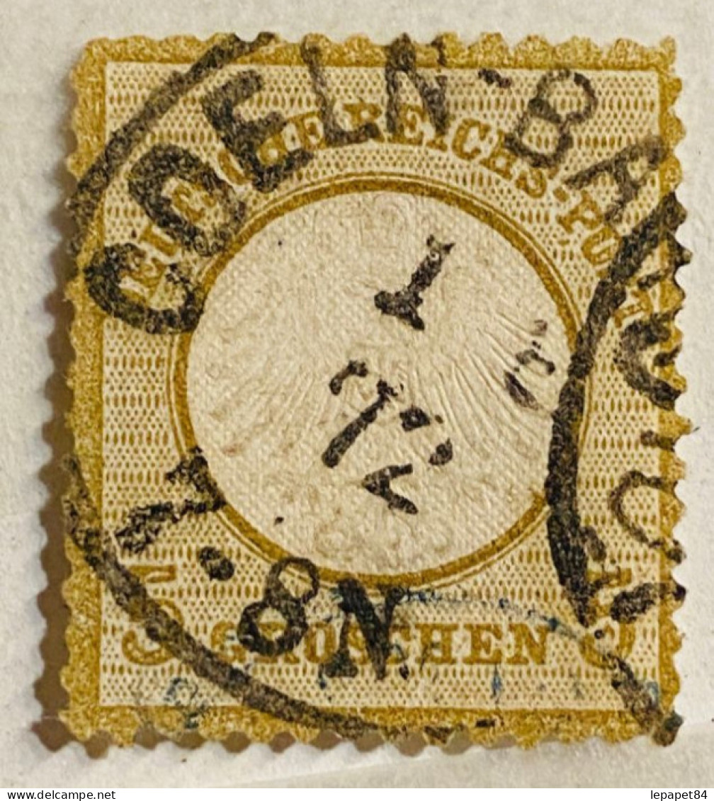 Allemagne YT N° 6 Used/oblitéré Beau Cachet 1872 - Gebraucht