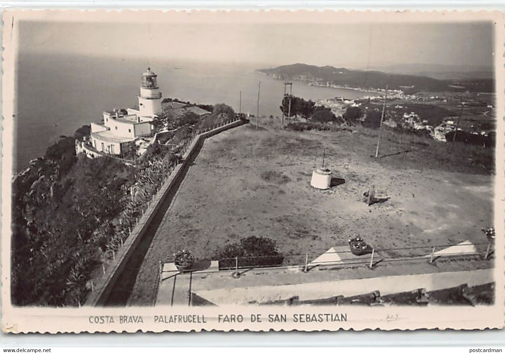 España - PALAFRUGELL (Cat.) Faro De San Sebastian - POSTAL FOTO - Otros & Sin Clasificación