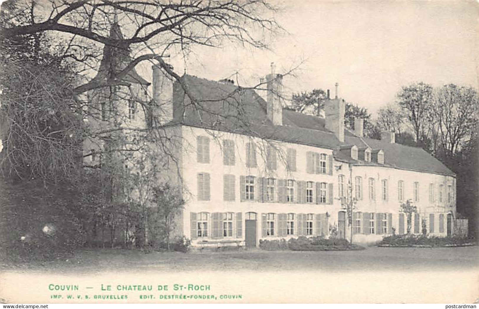 Belgique - COUVIN (Namur) Le Château De Saint-Roch - Couvin