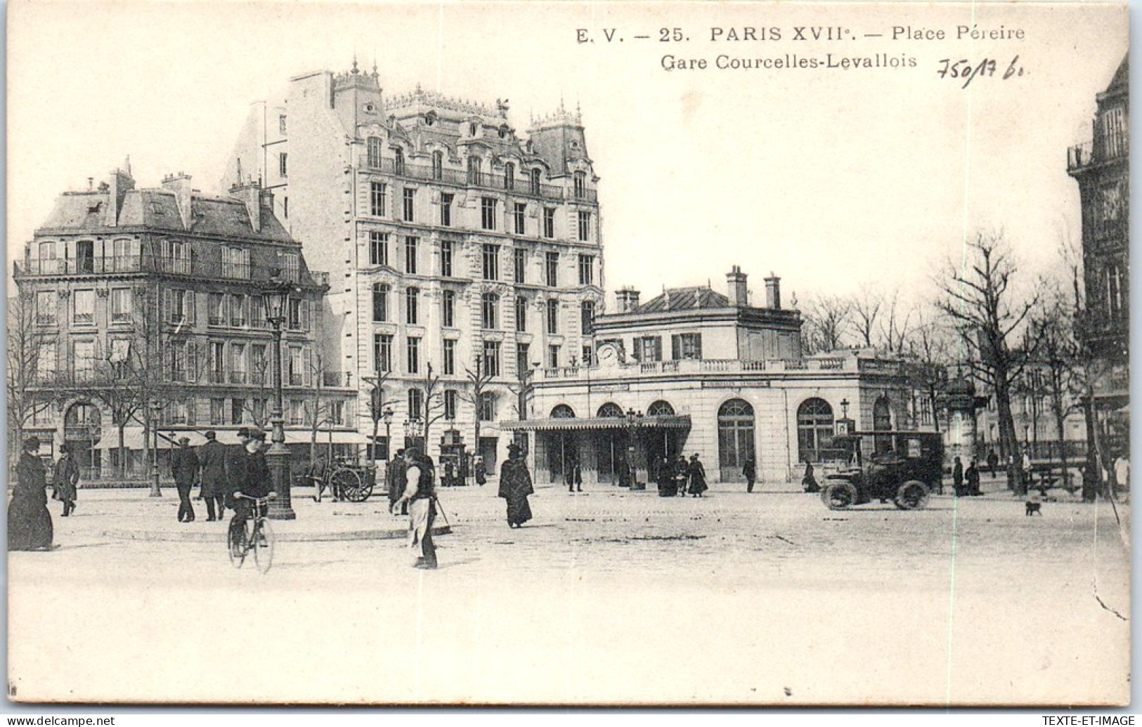 75017 PARIS - Place Pereire, Gare Courcelles Levallois - Paris (17)