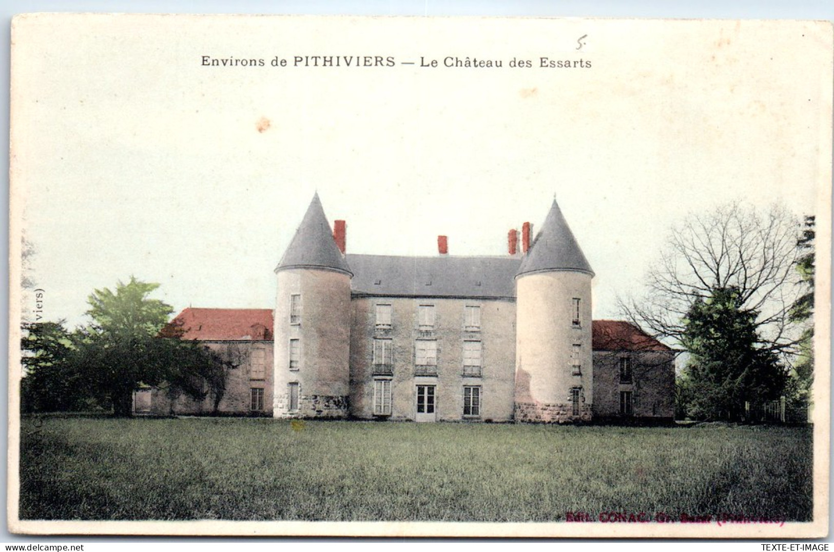 45 PITHIVIERS - Le CHATEAUdes Essarts (couleurs) - Pithiviers