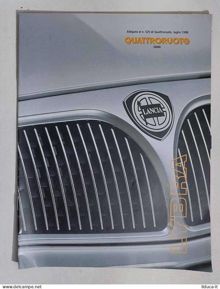 69883 Depliant Auto Quattroruote - Lancia Lybra - 1999 - Cars