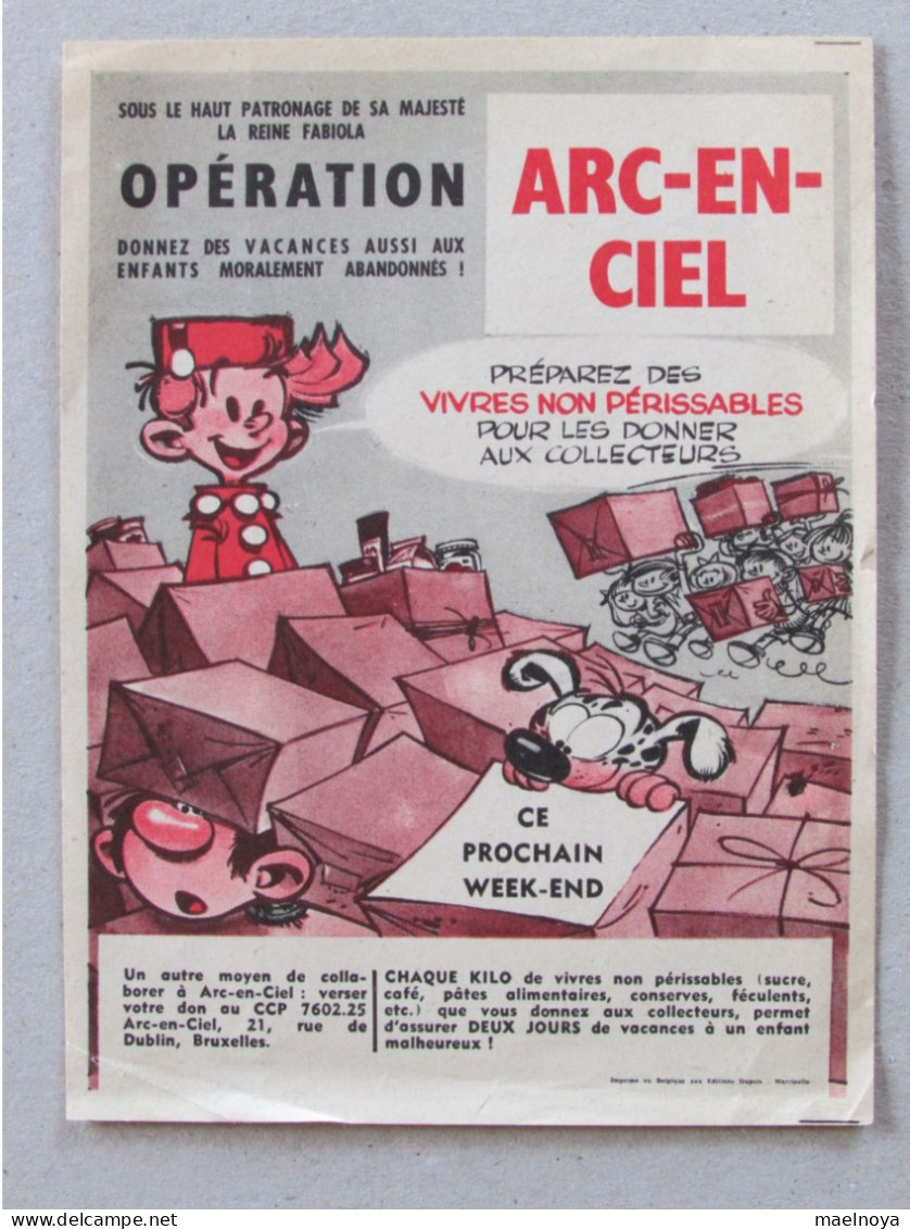 SPIROU OPERATION ARC EN CIEL 1964 - Advertisement