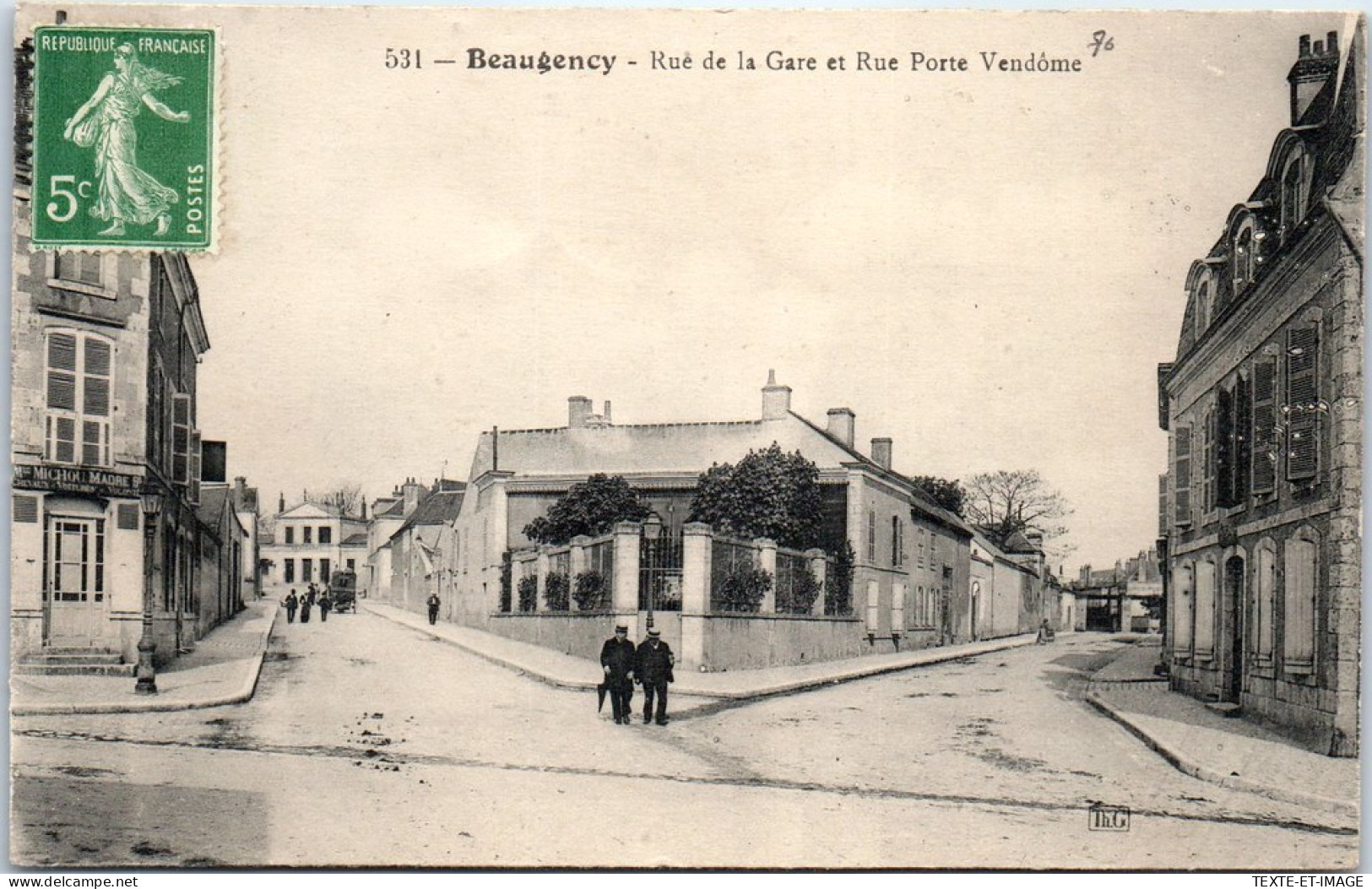45 BEAUGENCY - Rue De La Gare & Porte De Vendome. - Beaugency